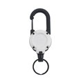 thumbnail image 1 of Retractable Key Holder Clip with Easy Pull Buckle Compact Design for Keys ID Badges Multi Color Options 2 Pack, 1 of 8