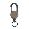thumbnail image 1 of Retractable Key Holder Clip with Easy Pull Buckle Compact Design for Keys ID Badges Multi Color Options 2 Pack, 1 of 10
