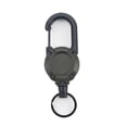 thumbnail image 1 of Retractable Key Holder Clip with Easy Pull Buckle Compact Design for Keys ID Badges Multi Color Options 2 Pack, 1 of 8