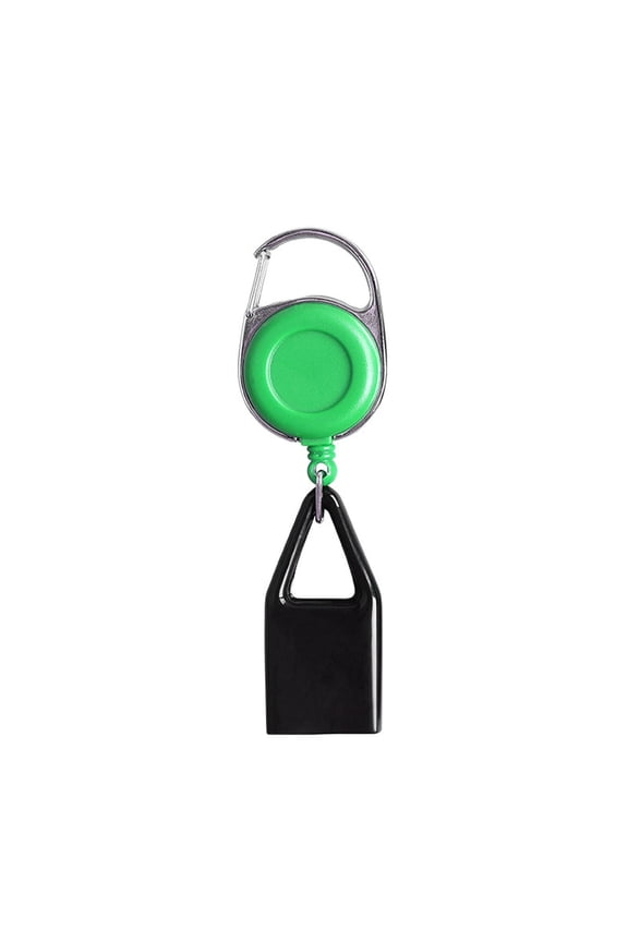 Retractable Keychain with Anti-Loss Clip, Portable Key Holder for Travel, Camping, Hiking, Home and Everyday Carry, ABS Alloy and Silicone Construction, 12cm Compact Design