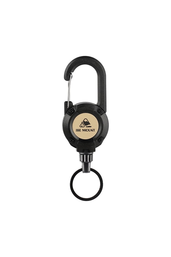 Retractable Keychain Heavy Duty, Multitool Carabiner Badge Holder, Retractable Keychain Clip, Upgraded 60cm Cord, Suitable for Men and Women