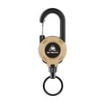 thumbnail image 1 of Retractable Keychain Heavy Duty, Multitool Carabiner Badge Holder, Retractable Keychain Clip, Upgraded 60cm Cord, Suitable for Men and Women, 1 of 8