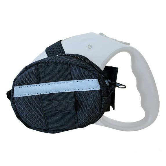 Retractable Leash Leash Accessory Bag-Color:Black