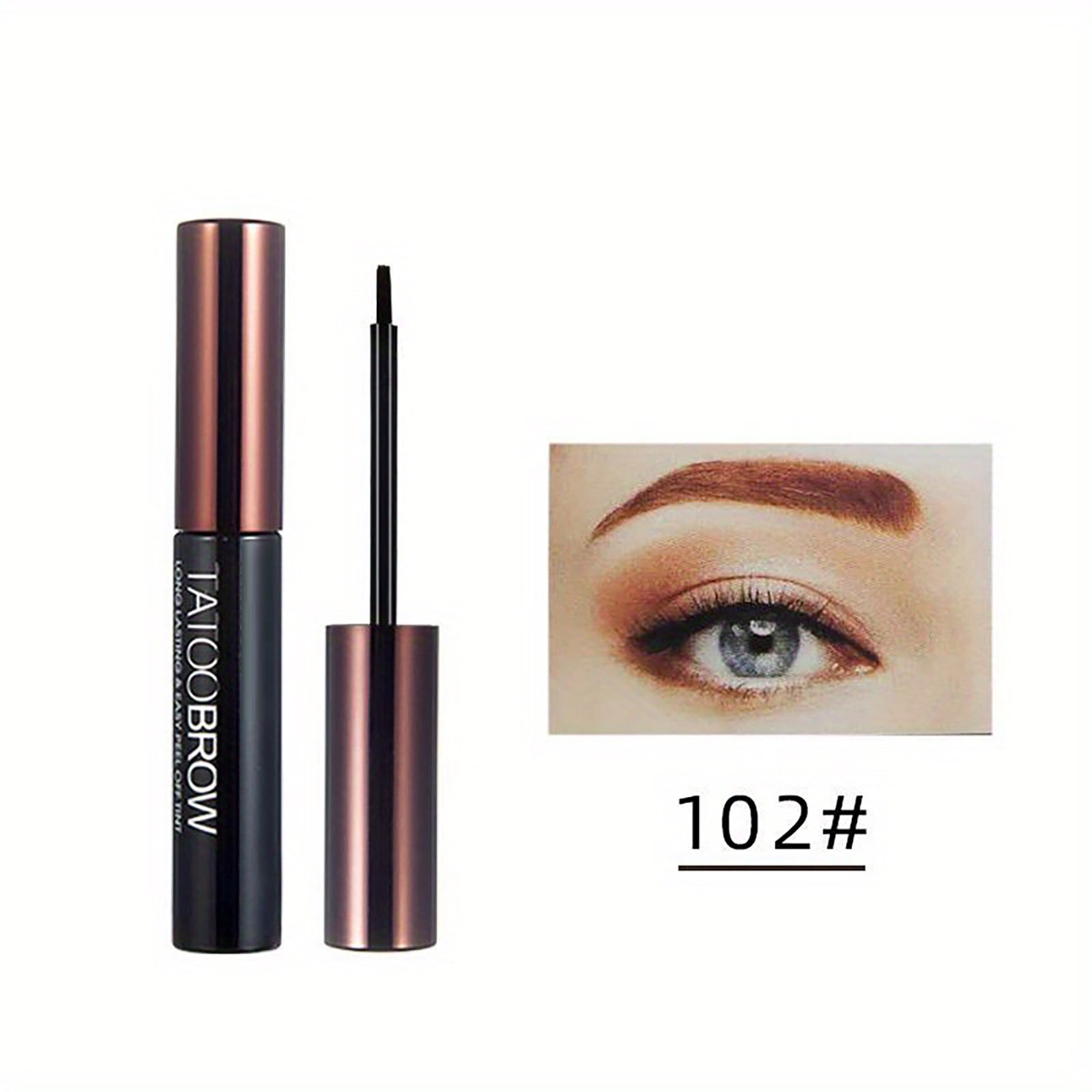 Retractable Long Wearing Peel Off Eyebrow Gel Long Lasting Eyebrow