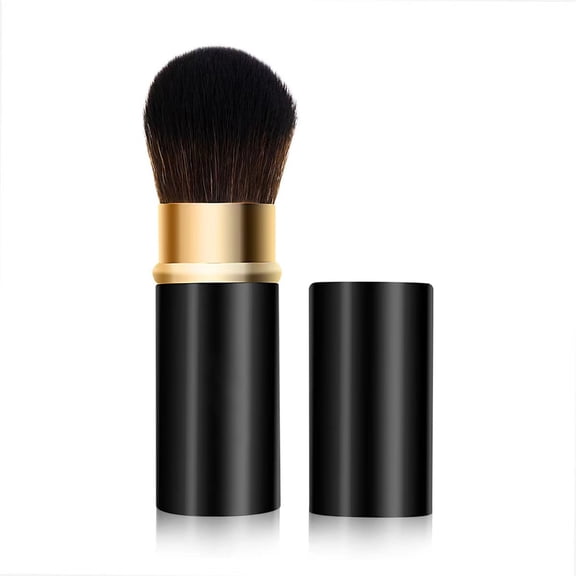Retractable Makeup Brush Cosmetic Brush Highlighter Brush Blending Powder Brush Cosmetic Brush Blushes Brush for Woman
