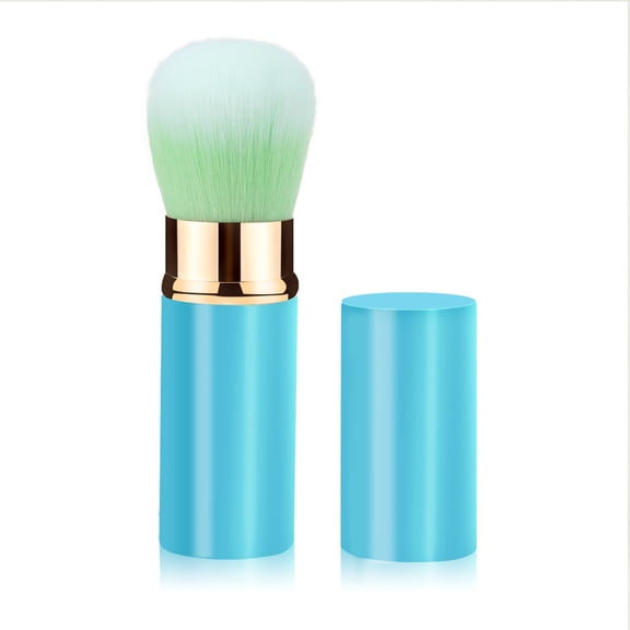 Retractable Makeup Brush Cosmetic Brush Highlighter Brush Blending Powder Brush Cosmetic Brush Blushes Brush for Woman
