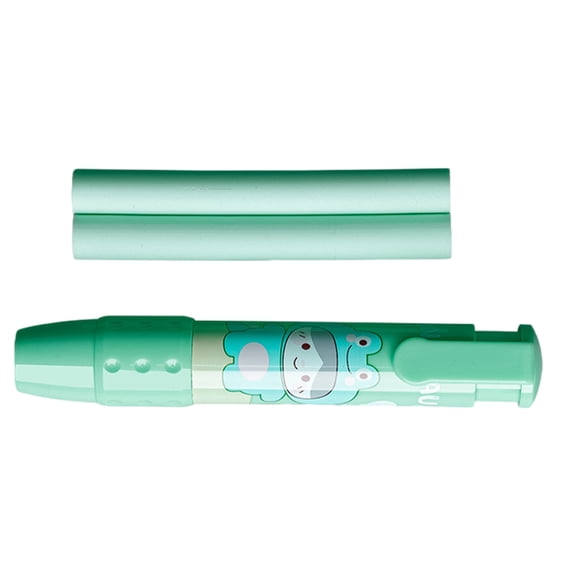 Retractable Mechanical Erasers Pen Styles Erasers Pushable Erasers Cartoon Pencil Erasers for Students Artists