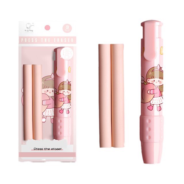 Retractable Mechanical Erasers With Replacement Pencil Erasers Pen