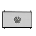thumbnail image 1 of Retractable Mesh Dog Gate Set for Stairways and Doorways Adjustable Telescoping Pet Fence with Folding Design, 1 of 3