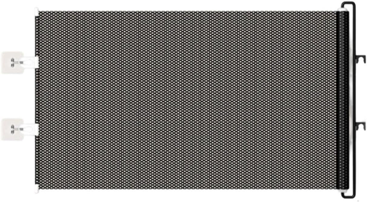 Retractable Mesh Gate for Pets, No-Drill Doorway Fence, 49 x 17 Inch