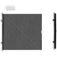 thumbnail image 1 of Retractable Mesh Pet Gate for Doorways and Stairs, No-Drill Portable Foldable Expandable Pet Barrier for Puppies, Cats and Small Dogs (31” x 71”), 1 of 1
