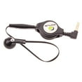 thumbnail image 1 of Retractable Mono Earphone for OnePlus Nord N200 5G/N20 5G/N100/N10 5G Phones - Headphone 3.5mm w Mic Headset Handsfree Earbud Earpiece for Nord N200 5G/N20 5G/N100/N10 5G Models, 1 of 6