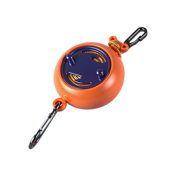 Retractable Outdoor Clothesline Adjustable Length Portable Travel Clothes Drying Rope For Camping Hiking Backpacking