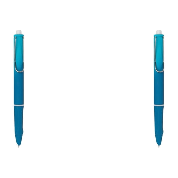 Retractable Pen 0.38mm Refillable Ink Writing Pen With Black Extra Fine Nib