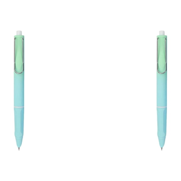 Retractable Pen 0.38mm Refillable Ink Writing Pen With Black Extra Fine Nib