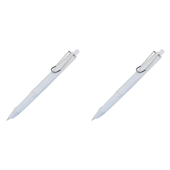 Retractable Pen 0.38mm Refillable Ink Writing Pen With Black Extra Fine Nib