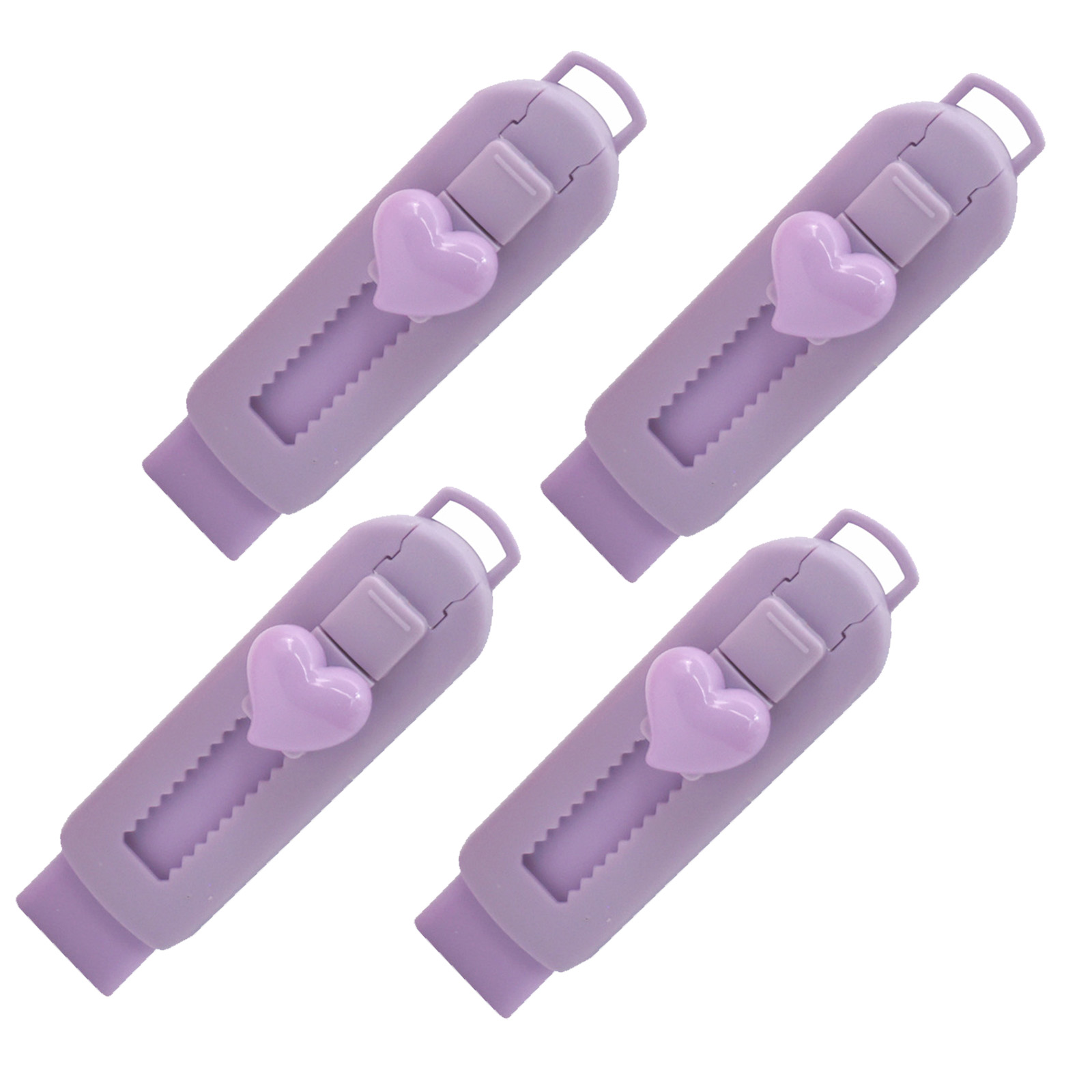 Retractable Pencil Eraser Refillable Sliding Pencil Eraser Easy Erasing ...