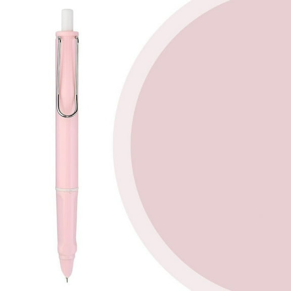 Retractable Pens Non Slip, QQZ Premium Refillable Writing Pens, 0.38mm Fine Tip Quick Dry Ink Smooth Writing Pen for Office