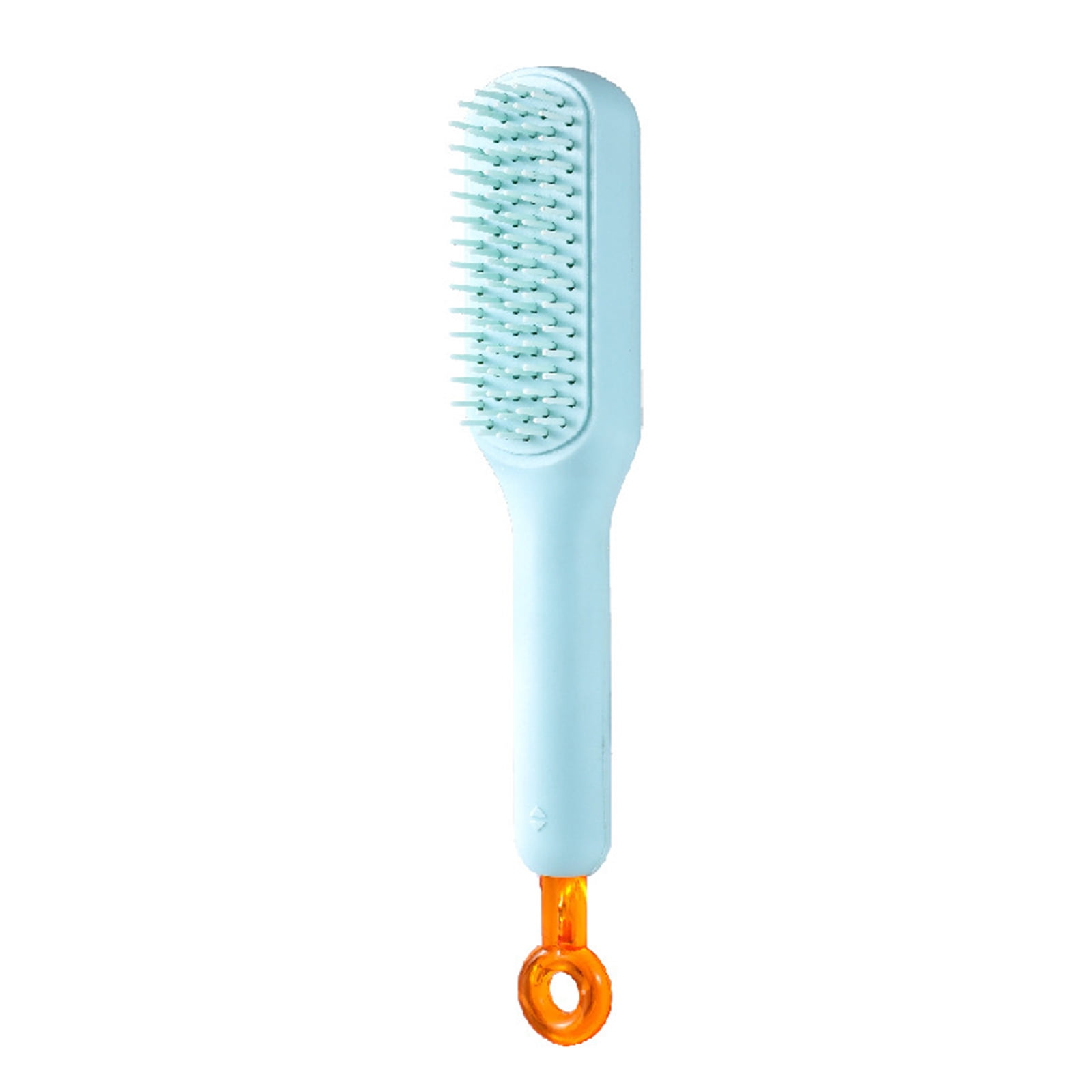 Retractable Pet Grooming Brush, Soft Gentle Bristles Hair Remover Comb ...