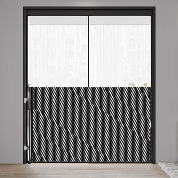Retractable Pet Safety Gate for Doorways Stairs No Drilling Portable Fence for Cats Puppies (15.75x49.21 Inch Black)