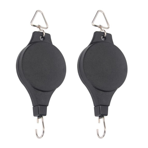 Retractable Hanger - Adjustable Height, 10kg Capacity with Locking Mechanism