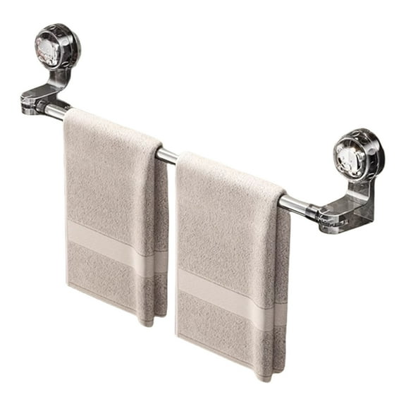 Retractable Plastic Towel Rack Quick Installation Towel Brackets for Bathroom