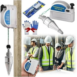 Magnetic Retractable String Line Retractable Plumb-Bob, Automatically Stretch Line Stabilize Magnetic ...