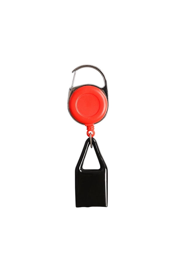 Retractable Portable Keychain for Travel Camping Hiking and Everyday Carry with Secure Sleeve Design