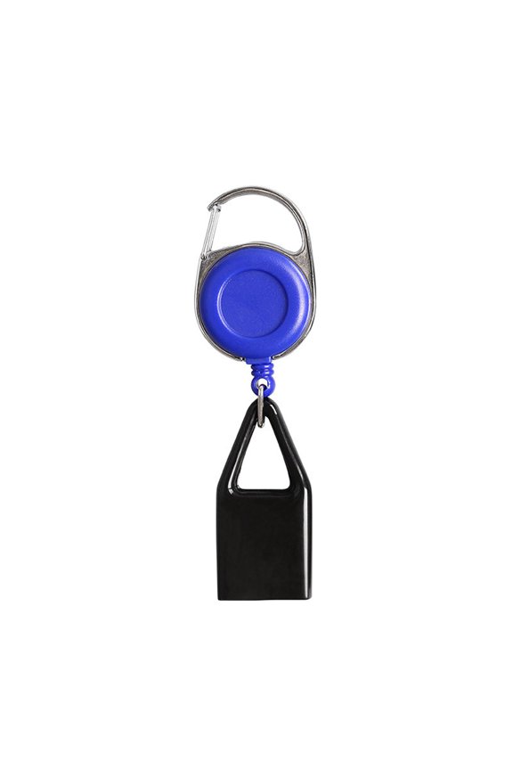Retractable Portable Keychain for Travel Camping Hiking and Everyday Carry with Secure Sleeve Design