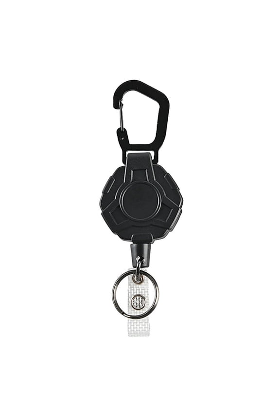 Retractable Pull Keychain Easy-To-Pull Buckle Anti-Lost Heavy Duty Buckle