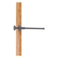 thumbnail image 1 of Retractable Pullout Garment Rod - Matte Gray, 1 of 1