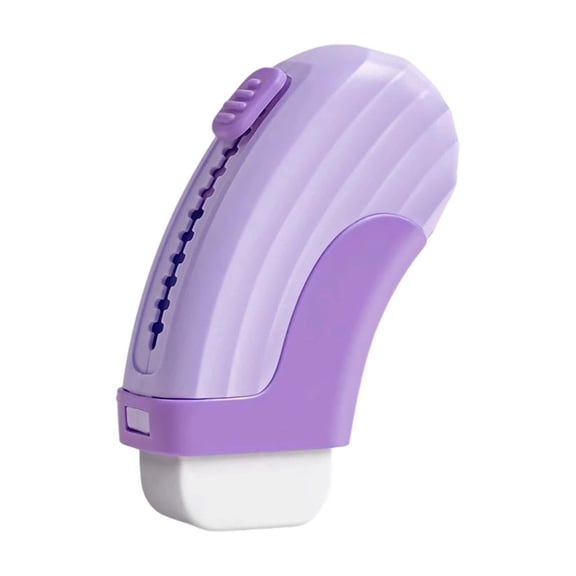 Retractable Push Eraser, Curved Tpe Pencil Eraser with Slide Lock Design, Non Slip Correction Tool for Writing Drawing Homework and Supplies