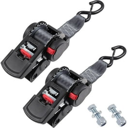 Cruiser V-Twin Motorcycle 16pc E-Track Trailer Strap Tie