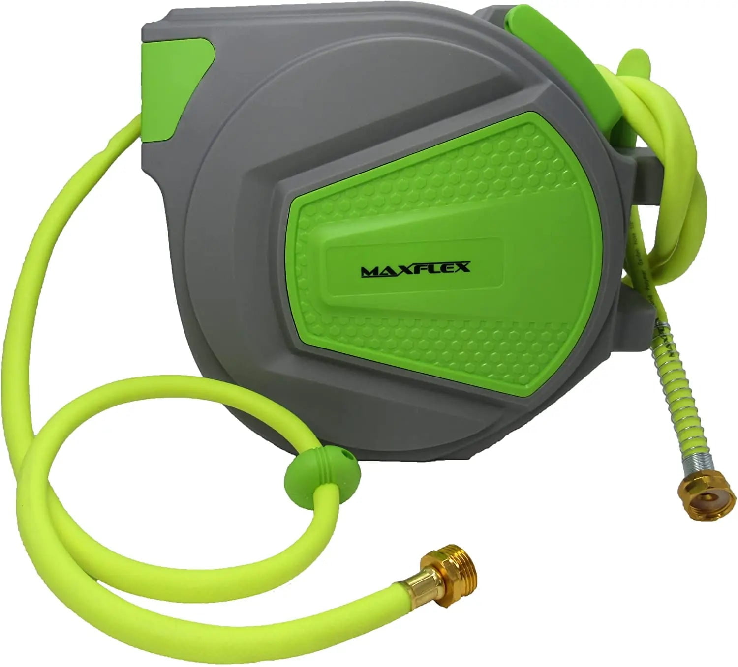 Retractable Water Hose Reel Enclosed Hybrid Polymer 1/2" X 50ft - 7762