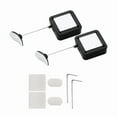 thumbnail image 1 of Retractable Remote Control Tethers, Remote Cable Lock , 6.6Ft /2M Remote Control Security Lock for TV and DVD 2 Pcs, 1 of 9