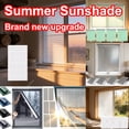 thumbnail image 1 of Retractable Roller Blinds for Indoor Windows, Heat Blocking Window Shades with Suction Cups, Portable Sun Shade for Home Car Kitchen Bathroom Office, Green 18in x 49in by PALIFEUR, 1 of 7