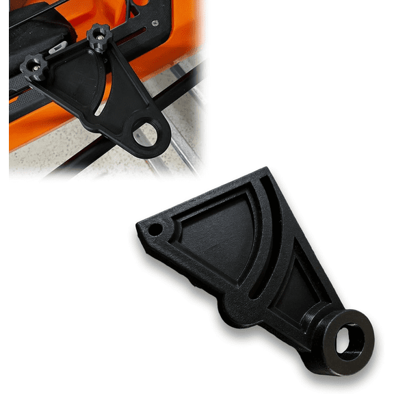 Retractable Shallow Water Anchor Pole Mount | Over-The-Side Reach | Gear Track Attachment for Stable Fishing