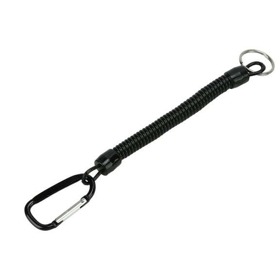 Retractable Spring Elastic Rope, Spring Elastic Security Rope Practical Plastic Durable  For Hiking