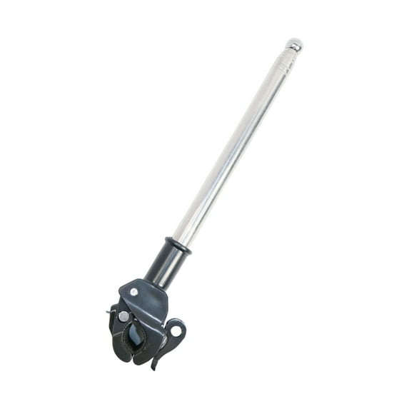 Retractable Stainless Steel Flagpole Mount Support For Outdoor Bicycles Motorcycles Easy Installation Height Adjustable
