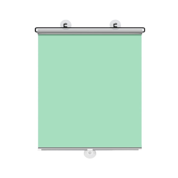 Retractable Sun Shade Roller Blind Protection Heat Blocking Window Cover For Indoor Outdoor Use Roller Shade For Kitchen Bathroom Office Car Window