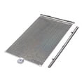 thumbnail image 1 of Retractable Sun Shade Roller Blind Protection Heat Blocking Window Cover, for Indoor Outdoor Use Kitchen Bathroom Office Car Window(L), 1 of 6