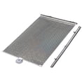 thumbnail image 1 of Retractable Sun Shade Roller Blind Protection Heat Blocking Window Cover for Indoor Outdoor Use Roller Shade for Kitchen Bathroom Office Car Window, 1 of 6