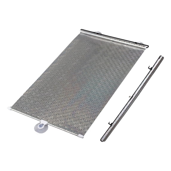 Retractable Sun Shade Roller Blind Protection Heat Blocking Window Cover for Indoor Outdoor Use Roller Shade for Kitchen Bathroom Office Car Window