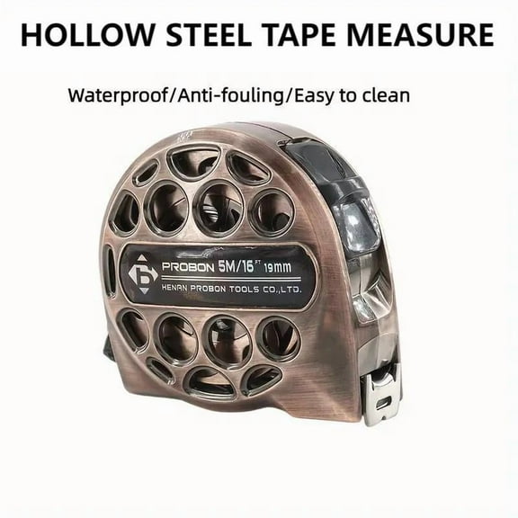 25FT Stainless Steel Measuring Tape, Precision Scale Tape Measure, Portable Retractable Measure Ruler for Household Agricultural Industrial Woodworking, Measuring Tool, Work Equipment for Men