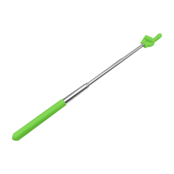 Retractable Teacher Pointer - Expandable Classroom Demonstration Stick, Finger Baton for Teachers, Presenters, and Early Education (1 Pack)