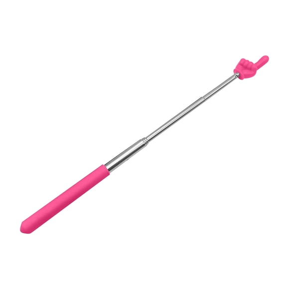 Retractable Teacher Pointer - Expandable Classroom Demonstration Stick, Finger Baton for Teachers, Presenters, and Early Education (1 Pack)