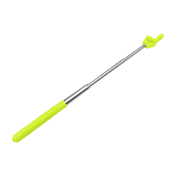 Retractable Teacher Pointer - Expandable Classroom Demonstration Stick, Finger Baton for Teachers, Presenters, and Early Education (1 Pack)