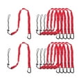 thumbnail image 1 of Retractable Tool Lanyard with Single Aluminum Buckle and Adjustable Loop End, Safety Fall Protection Tools Leash Red 3.6ft, 1 of 6