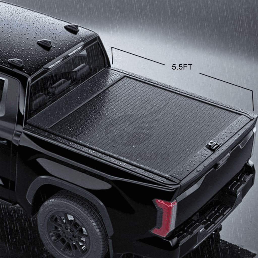 Fits For Toyota Tundra 2022 2023 2024 2025 5.5FT Retractable Truck Bed Tonneau Cover
