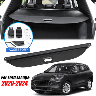Evan-Fischer Driver Side Left Mirror Cover For Ford Escape 2020-2024 – Textured Black, Direct Replacement